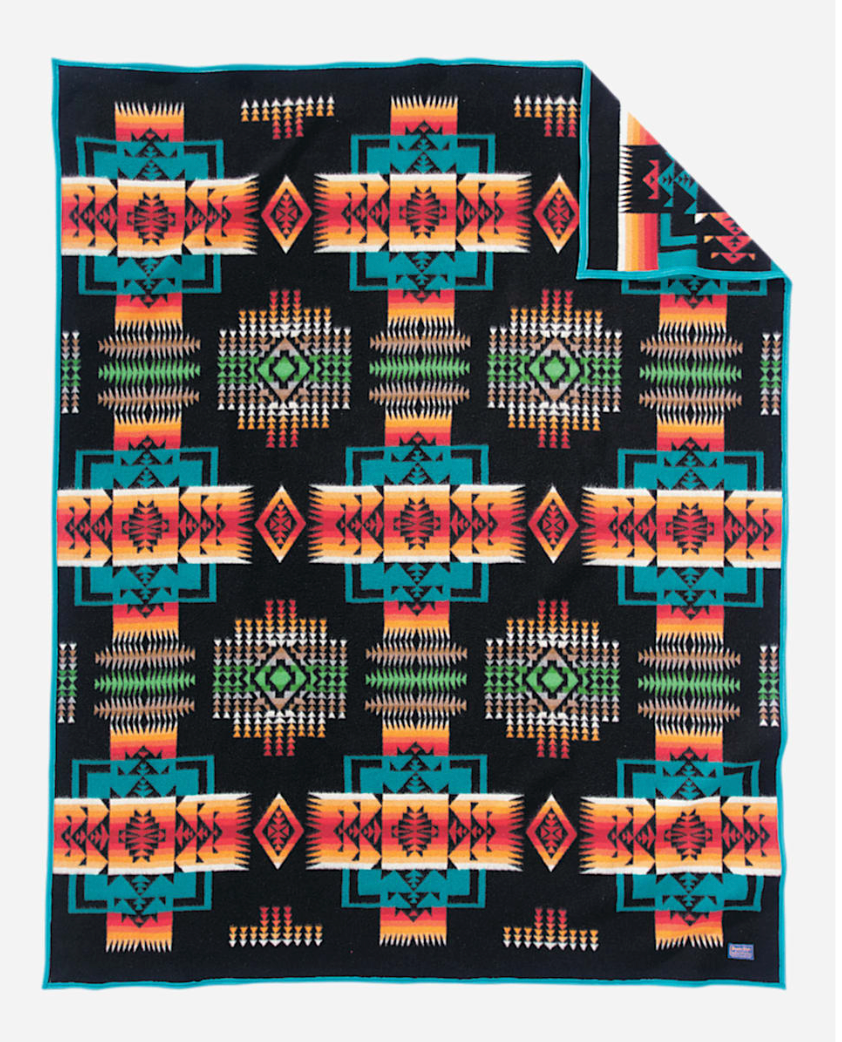 Chief Joseph Jacquard Robe, Black