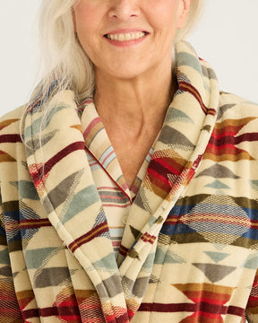 Women's Robe<br>Wyeth Trail Oatmeal