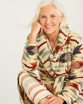 Women's Robe<br>Wyeth Trail Oatmeal