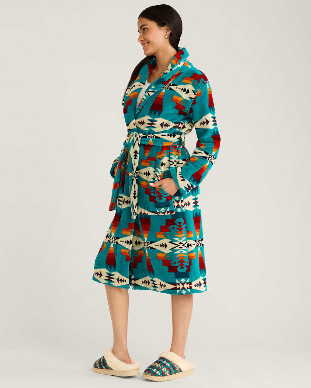 Women's Robe<br>Tucson Turquoise