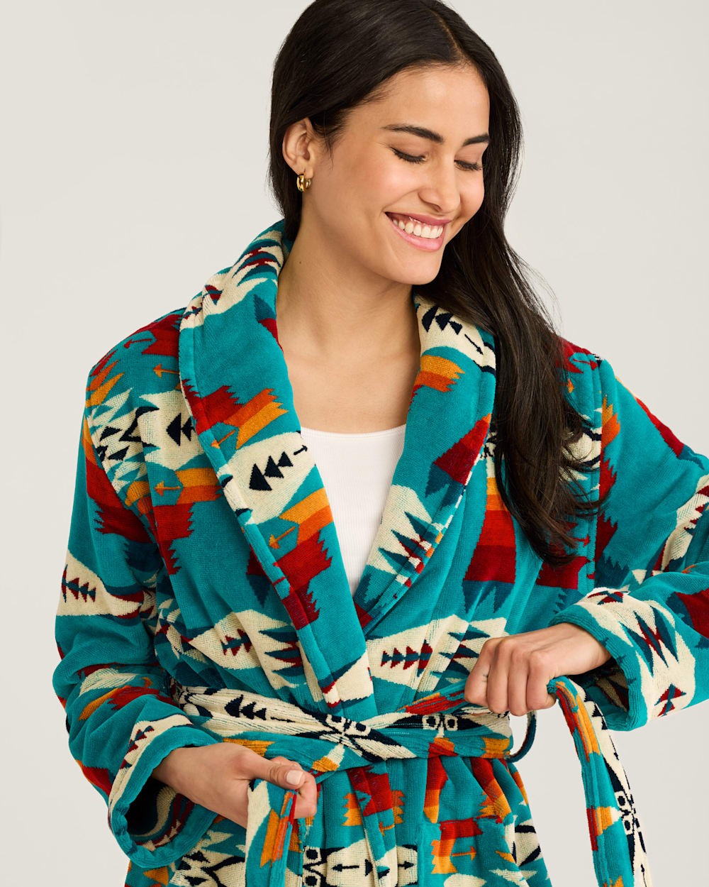 Women's Robe<br>Tucson Turquoise