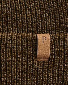 WOOL WATCH CAP<br>ARMY GREEN