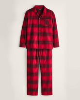 Men's PJ Set<br>Red/Black Plaid