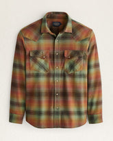 Wyatt Shirt<br>Brown/Green Multi Plaid