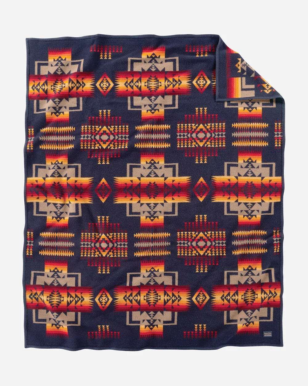 Chief Joseph Jacquard Robe<br>Indigo