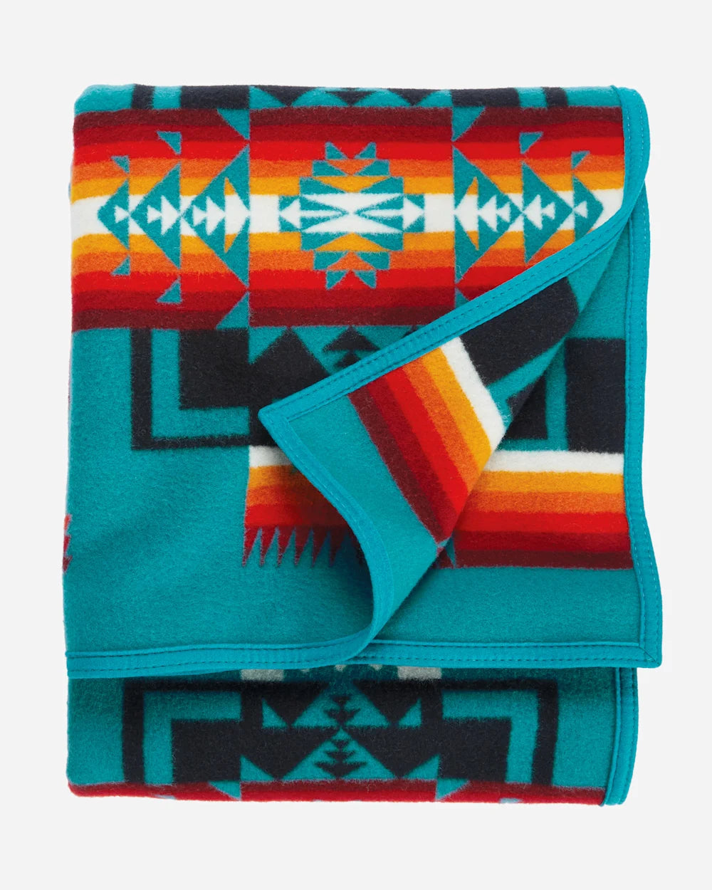 Chief Joseph Jacquard Robe<br>Turquoise