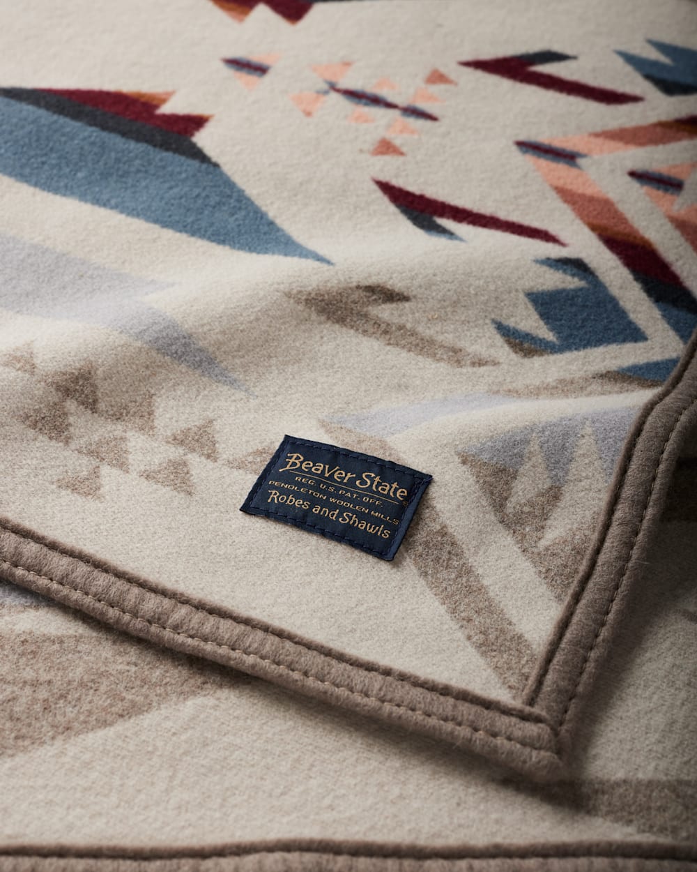 WHITE SANDS BLANKET<br>TAN