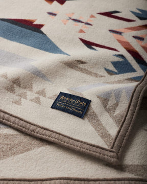 WHITE SANDS BLANKET<br>TAN