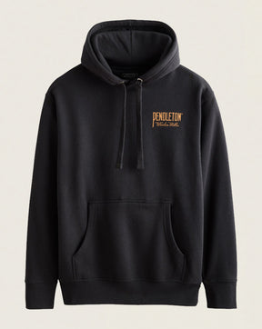 MEN'S ORIGINAL WESTERN GRAPHIC HOODIE<br>BLACK/GOLD