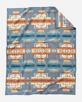 Chief Joseph Jacquard Blanket<br>Slate