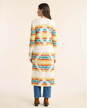 Pacific City Duster<br>Soft Ecru Multi