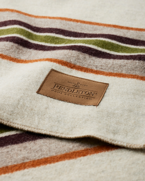 Bridger Stripe Throw<br>Ivory Mix