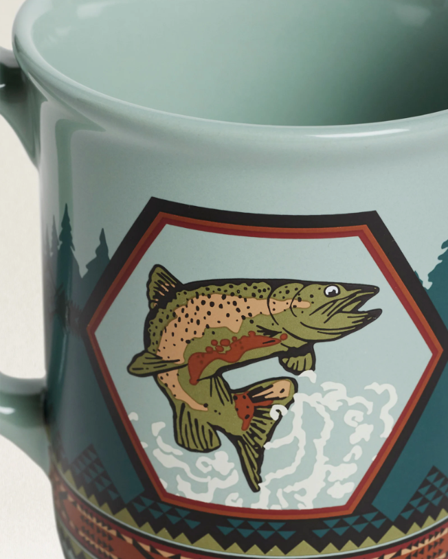 COFFEE MUG, SET OF 4<br>SALMON FALLS