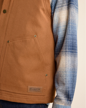 Pine Grove - Canvas Vest<br>Whiskey