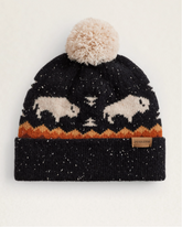 Hat with Pom Pom<br>Buffalo