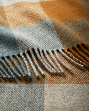 Eco-Wise Washable Throw<br>Shale/Copper