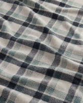 Eco-Wise Washable Throw<br>Kelso Plaid Oat