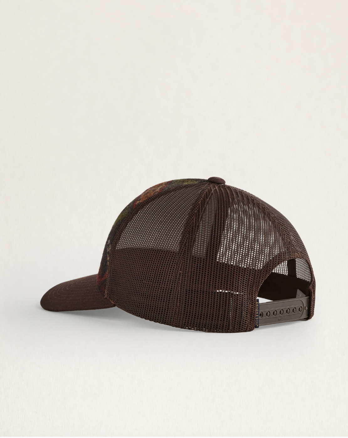 NEHALEM WOOL TRUCKER HAT<br>BROWN MULTI