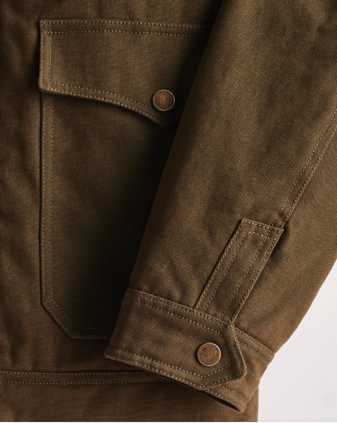 Carson City - Ranch Coat<br>Dark Olive