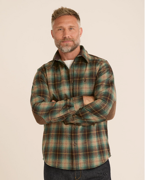 Trail Shirt<br>Brown/Green Plaid