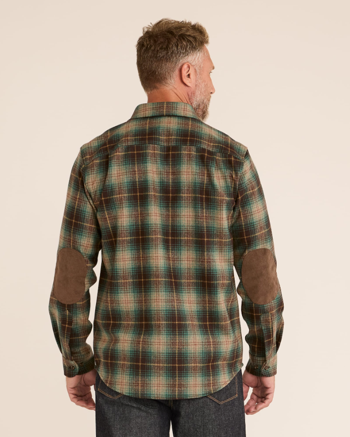 Trail Shirt<br>Brown/Green Plaid