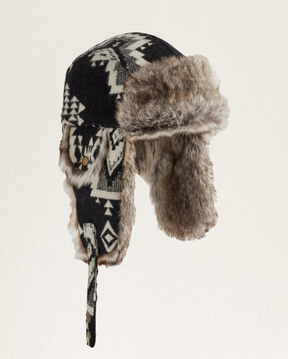 ROCK POINT TRAPPER HAT<br>BLACK