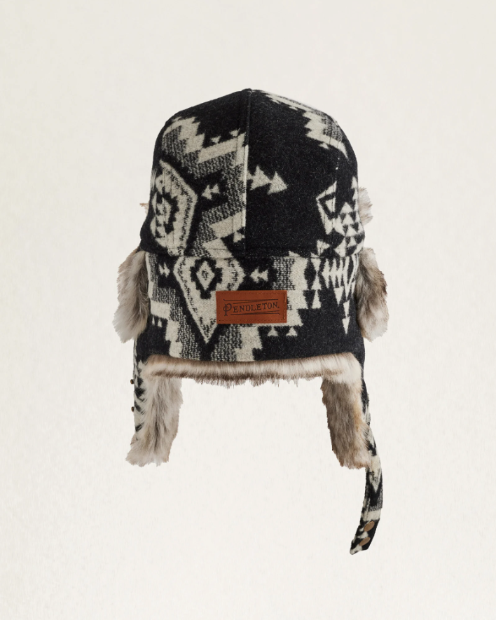 ROCK POINT TRAPPER HAT<br>BLACK