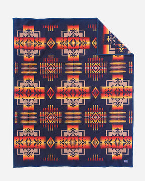 Chief Joseph Jacquard Robe<br>Indigo