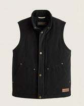 Pine Grove - Canvas Vest<br>Black